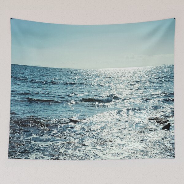 Item preview, Sunset on the ocean horizon designed and sold by Skayart.