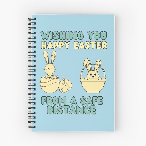Item preview, Happy Easter From A Safe Distance designed and sold by Windmill Wildflowers.