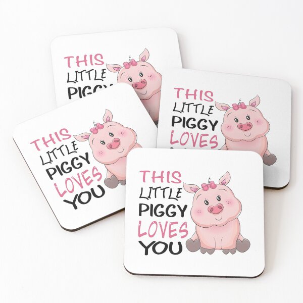 Item preview, This little piggy loves you national pig day designed and sold by ibrahim2022.