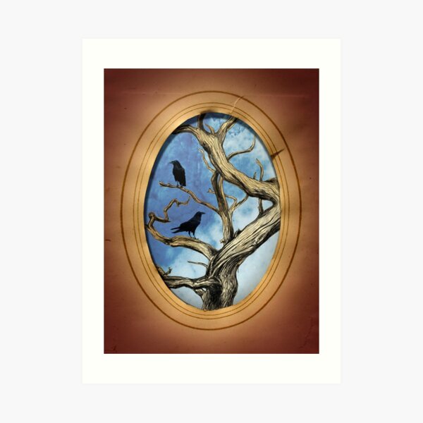 Thought and Memory Art Print