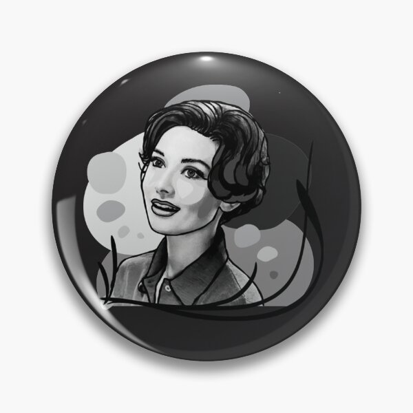 Artikelvorschau, Audrey Hepburn Dame Audrey entworfen und verkauft von IciPiciPins.
