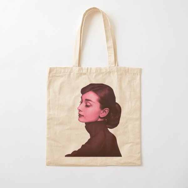 Audrey Hepburn Pink Tote Bag for Sale by fairyl