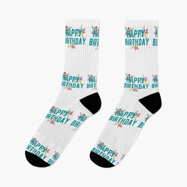 Item preview, Happy Birthday Floral designed and sold by Zentropik.