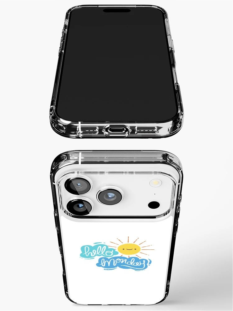 Thumbnail 3 of 5, iPhone Case, Hello Monday Sunshine designed and sold by ReesDesigns.