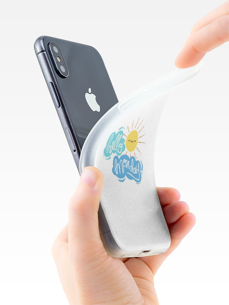 Thumbnail 4 of 5, iPhone Case, Hello Monday Sunshine designed and sold by ReesDesigns.