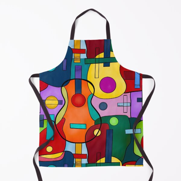 Item preview, Guitar lovers cubism style art  designed and sold by Fugenzo.