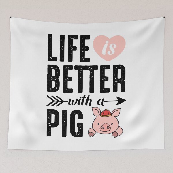 Item preview, National pig day life is better with a pig designed and sold by ibrahim2022.