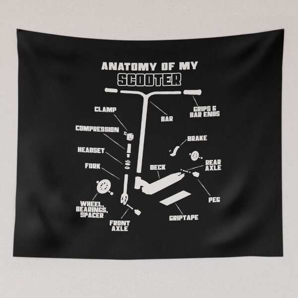 Item preview, Anatomy Stunt Scooter designed and sold by getgr4phicz.