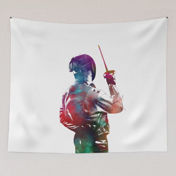 Item preview, fencing sport art #fencing #sport designed and sold by JBJart.