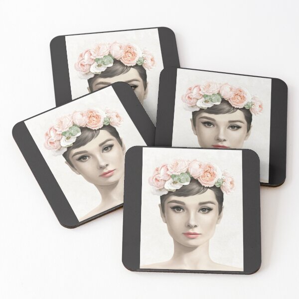 Item preview, Breakfast At Tiffanys Audrey Hepburn Portrait designed and sold by IciPiciPins.