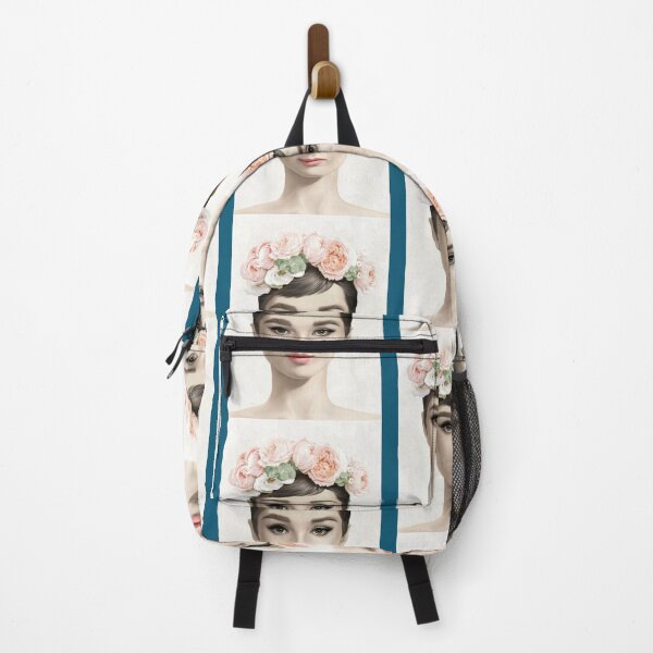 Item preview, Breakfast At Tiffanys Audrey Hepburn Portrait designed and sold by IciPiciPins.