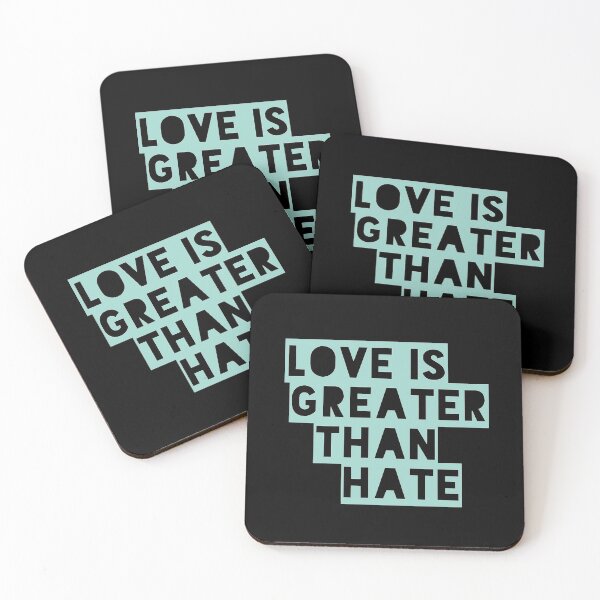 Item preview, Love Is Greater Than Hate designed and sold by SunfullyYours.