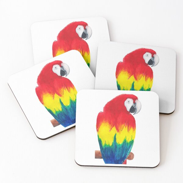 Item preview, Watercolor - colorful parrot  designed and sold by Karolien Kenis.