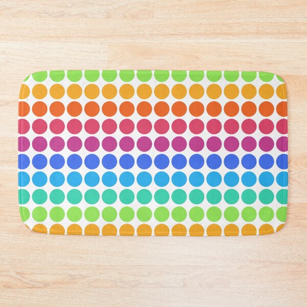 Item preview, Mod Rainbow Graphic Dots, Colorful Modernist Design designed and sold by theodoredesign.