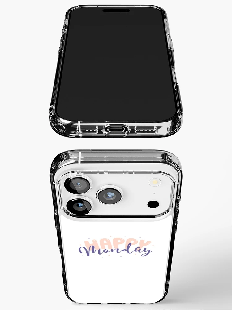 Thumbnail 3 of 5, iPhone Case, Happy Monday designed and sold by ReesDesigns.