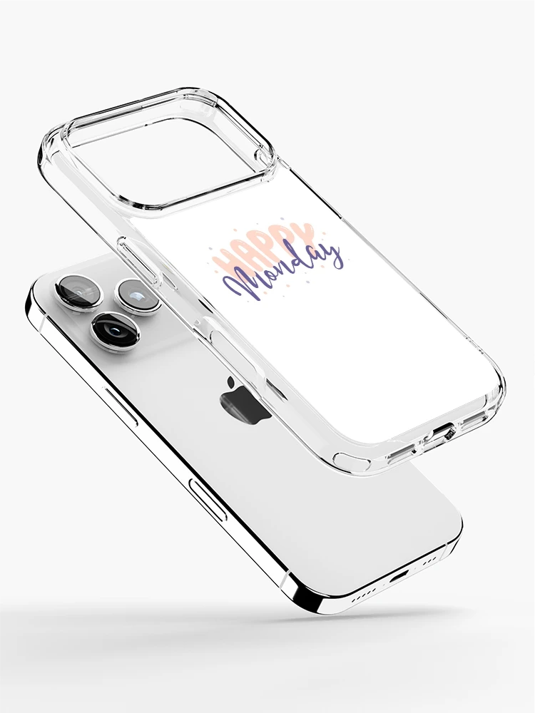 Thumbnail 2 of 5, iPhone Case, Happy Monday designed and sold by ReesDesigns.