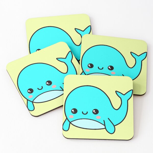 Item preview, Cute Kawaii Whale designed and sold by MirkasDesign.