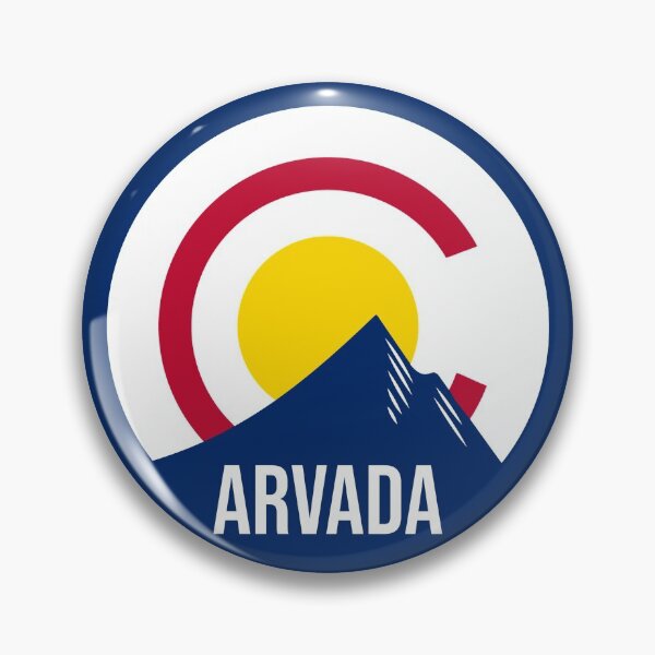 Item preview, Arvada Colorado Flag Circle designed and sold by Taumaturgo.
