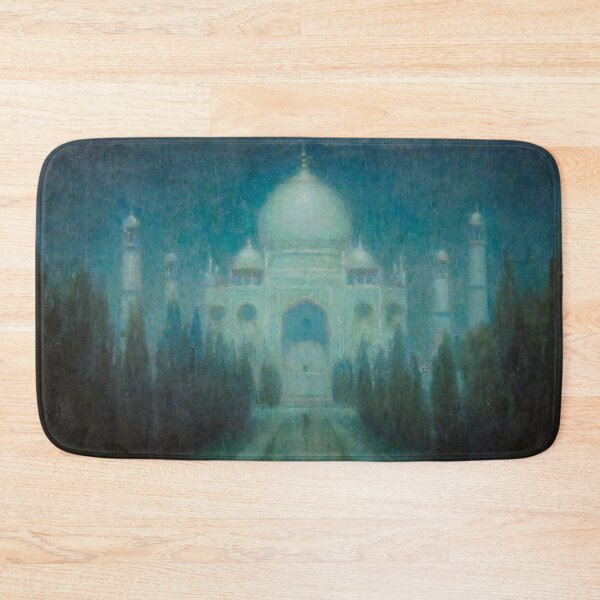 Item preview, 'Taj Mahal by Moonlight' by Charles W. Bartlett designed and sold by IndieArtDream.