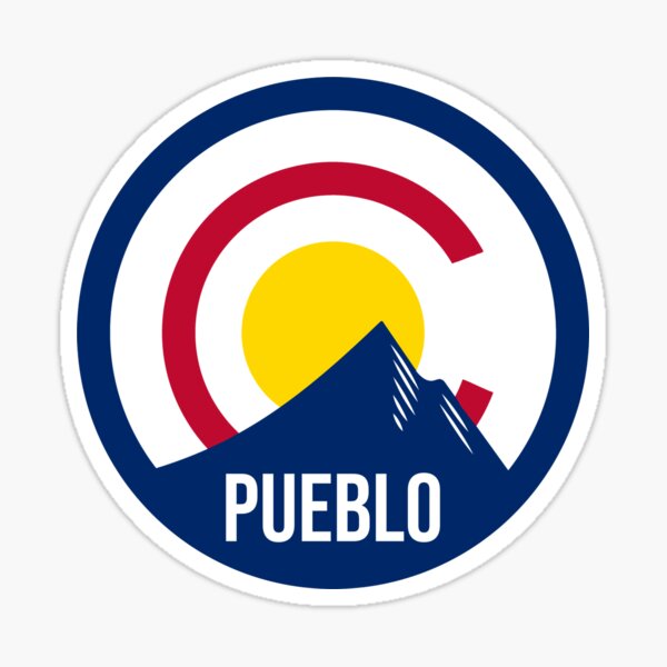 "Pueblo Colorado Flag Circle" Sticker for Sale by Taumaturgo Redbubble