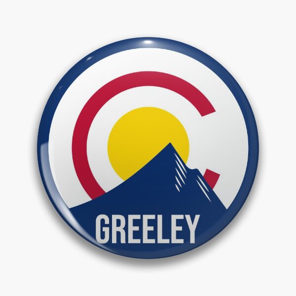 Item preview, Greeley Colorado Flag Circle designed and sold by Taumaturgo.