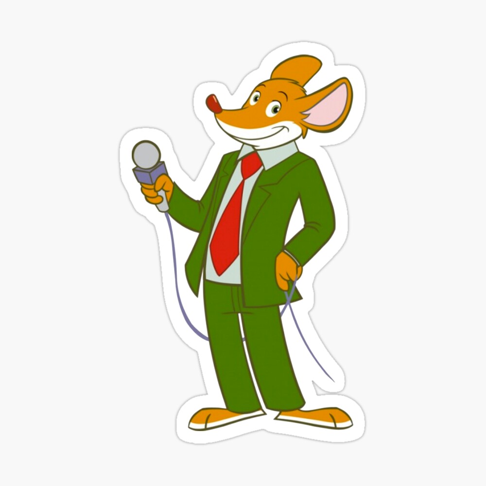 Geronimo Stilton  Drawstring Bag for Sale by nostalgia-kids