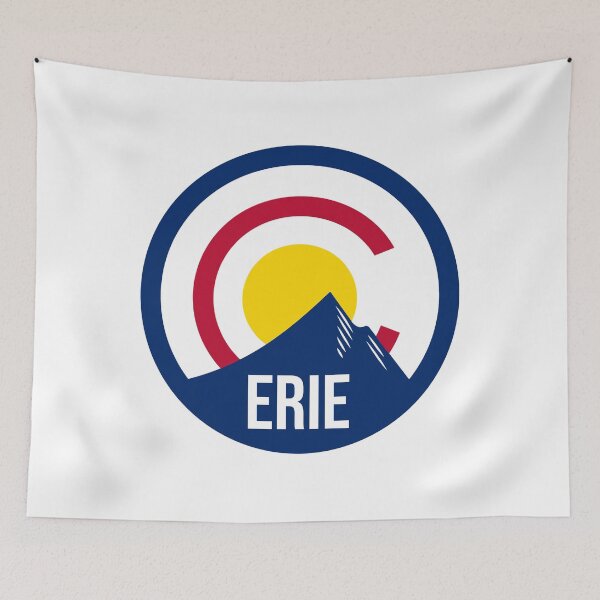 Item preview, Erie Colorado Flag Circle designed and sold by Taumaturgo.