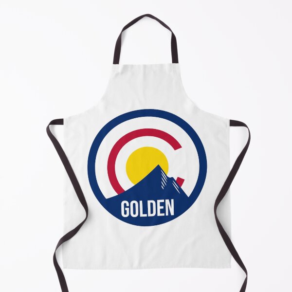 Item preview, Golden Colorado Flag Circle designed and sold by Taumaturgo.