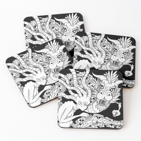 Item preview, Black and white line art  designed and sold by Megu Ueda.