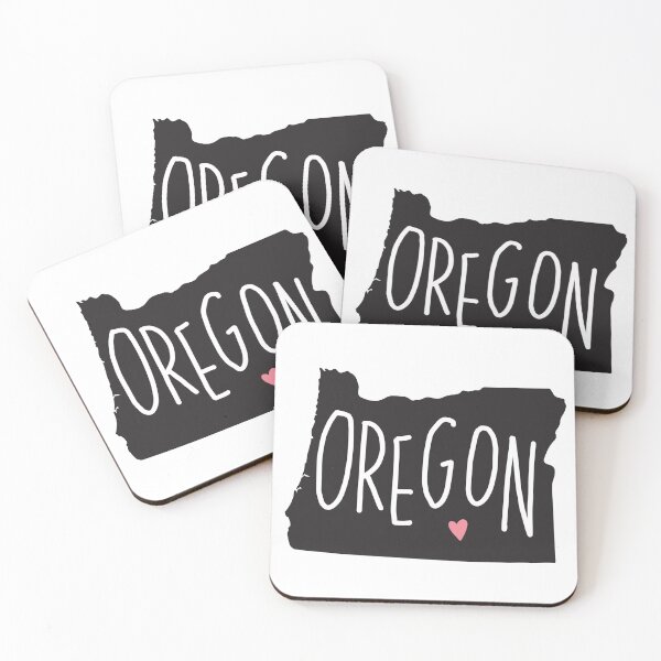 Item preview, Oregon Silhouette Sticker designed and sold by vonmeray.