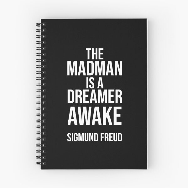 Item preview, Madman - Freud quote designed and sold by Philippe Derungs.
