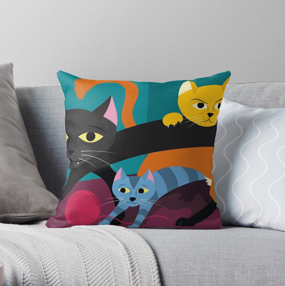 Item preview, Throw Pillow designed and sold by eivindvetlesen.