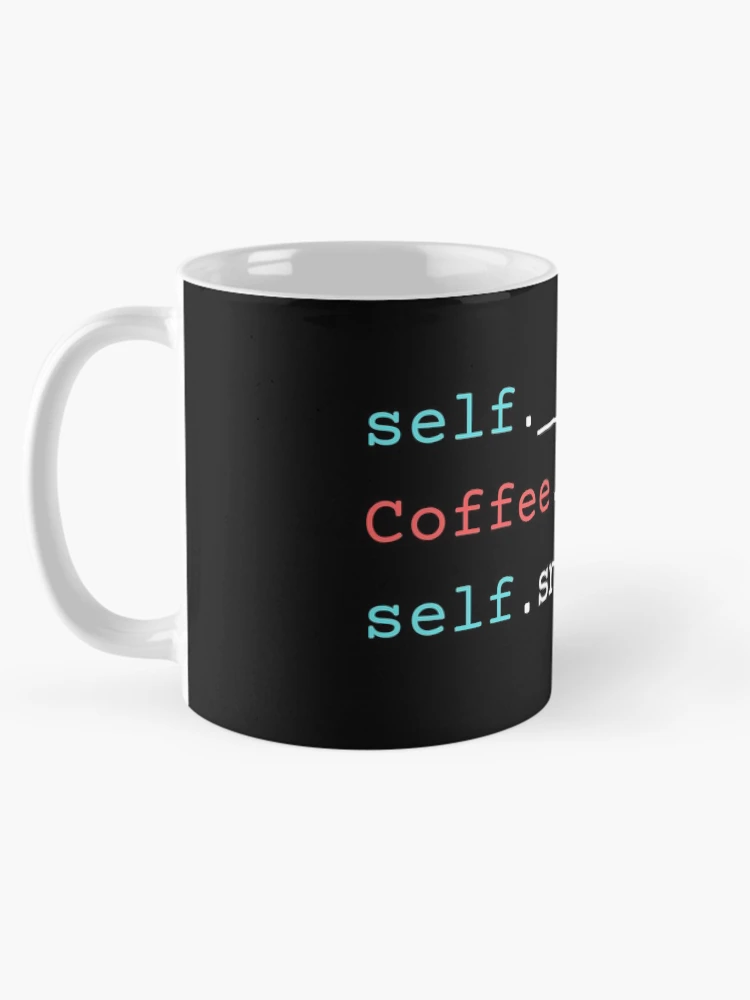 Thumbnail 5 of 6, Coffee Mug, Self __init__ () Funny Python Programming design designed and sold by ayedarts.