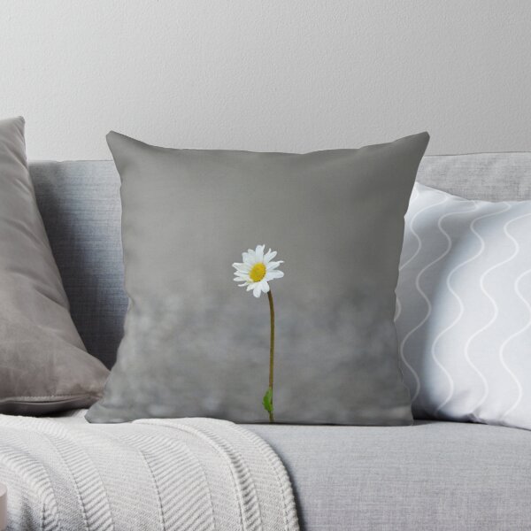 Whispering Petals: A Tale of Floral Enchantment Throw Pillow