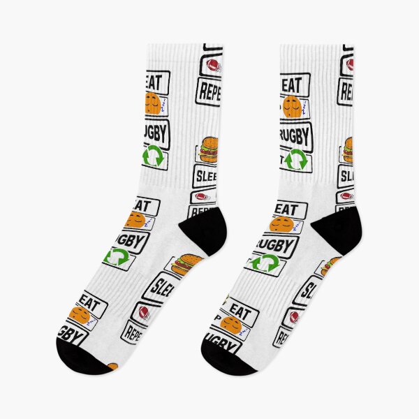 Item preview, Eat Sleep Rugby Repeat illustration Gift  designed and sold by KO-Design.
