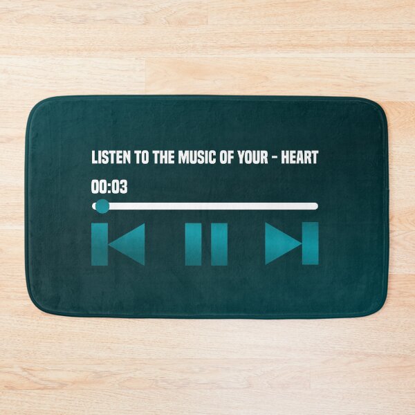 Item preview, Music Player Interface - Listen To The Music Of Your Heart designed and sold by Styler Design.