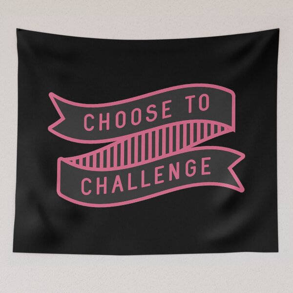 Item preview, Choose to challenge - international womens day 2021 #ChooseToChallenge designed and sold by NastySquad.