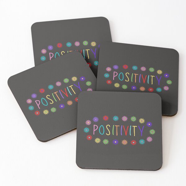 Item preview, Rainbow POSITIVITY & Flowers designed and sold by Zentropik.