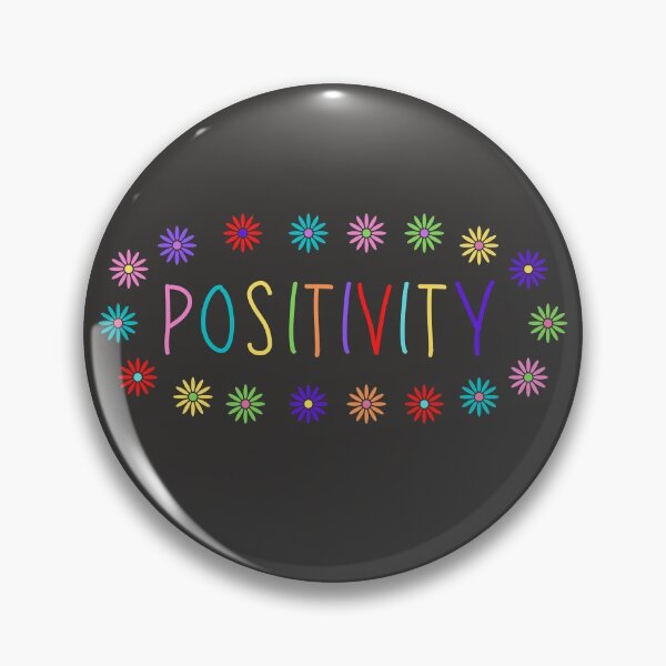 Item preview, Rainbow POSITIVITY & Flowers designed and sold by Zentropik.