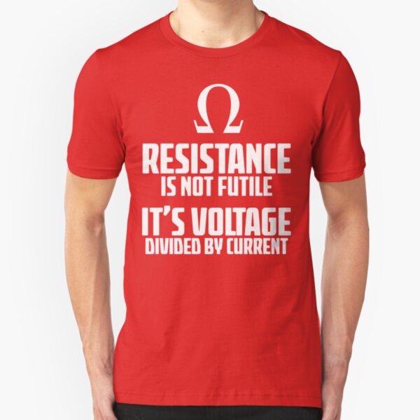 Funny Electrician - Physics T Shirt Slim Fit T-Shirt
