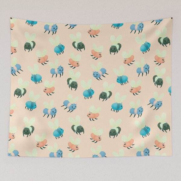 Item preview, Cute Bugs pattern - pink palette  designed and sold by MadebyCRO.