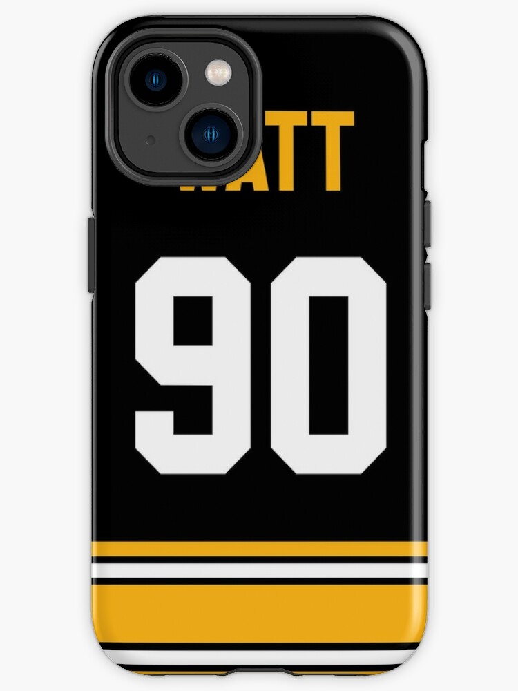 T.J. Watt Pittsburgh Steelers Jersey Back Phone Case iPhone Case & Cover  Greeting Card for Sale by cwijeta