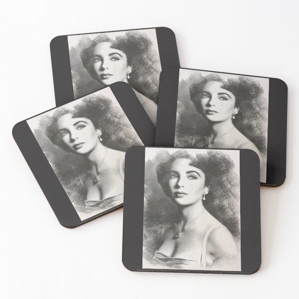 Artikelvorschau, Elizabeth Taylor Porträt Elizabeth Taylor entworfen und verkauft von IciPiciPins.