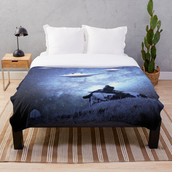 Item preview, Alien Light Show - Digital Collage designed and sold by DoggoTankDesign.