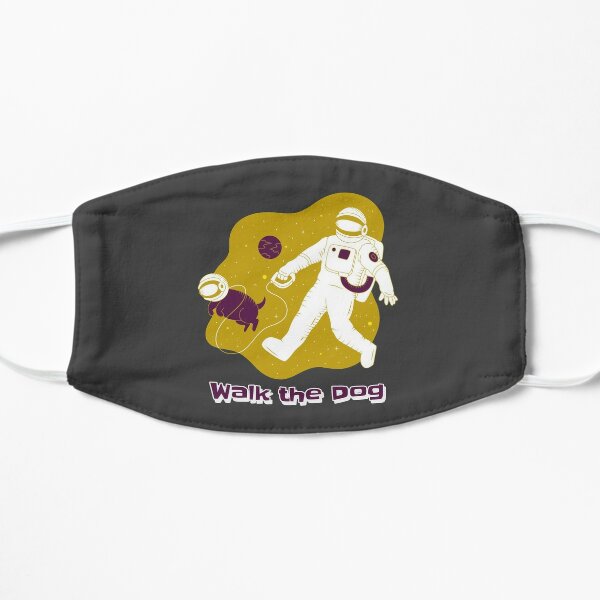 Walk the Dog Flat Mask