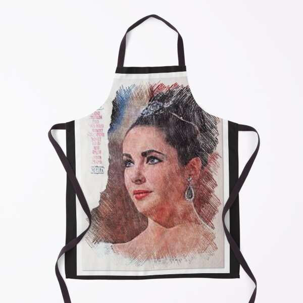 Artikelvorschau, Modeskizze Elizabeth Taylor entworfen und verkauft von IciPiciPins.