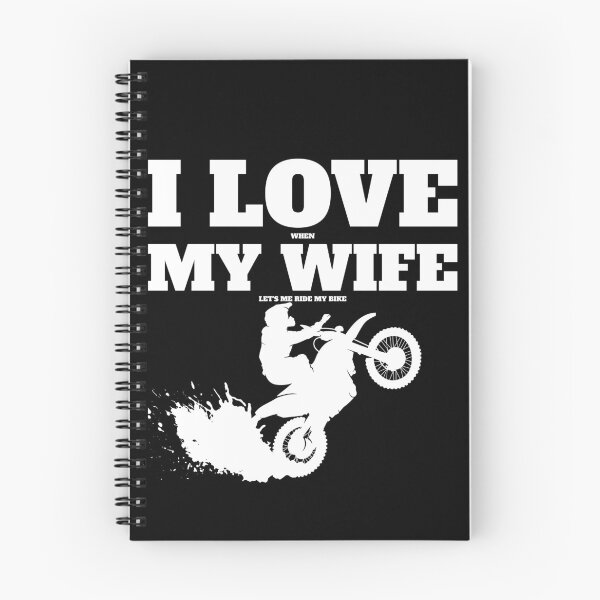 Item preview, I Love When My Wife Lets Me Ride My Bike designed and sold by starider.
