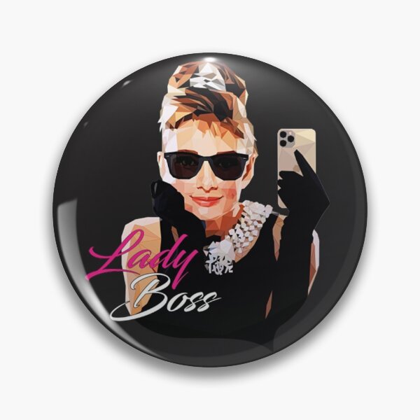 Item preview, Hepburn Audrey Hepburn designed and sold by IciPiciPins.