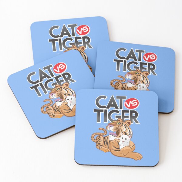 Item preview, Cat vs Tiger designed and sold by Andantino.