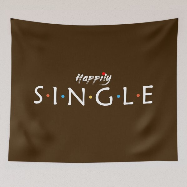 Item preview, Happily single design designed and sold by odrito.